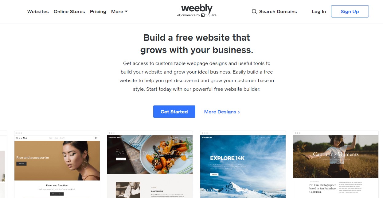 Làm website miễn phí với Weebly
